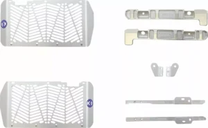 Moose Offroad Billet kølerbeskyttelse Honda CRF250R/CRF450R 2021-...
