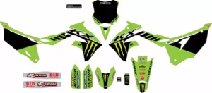 D'cor Visuals Komplet grafik-sæt Kawasaki 2021-2024