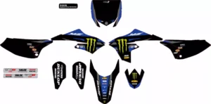 D'cor Visuals Komplet grafik-sæt Yamaha YZ65 2018-...