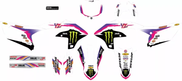 D'cor Visuals Komplet grafiksæt Yamaha YZ450F 2023-...