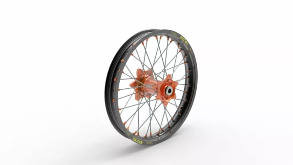 Kite Elite MX-EN hjul, sølv eger KTM 2023-...