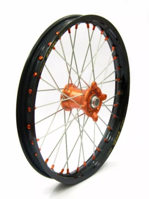 Kite Elite MX-EN hjul, sølv eger KTM 85 SX 2012-...
