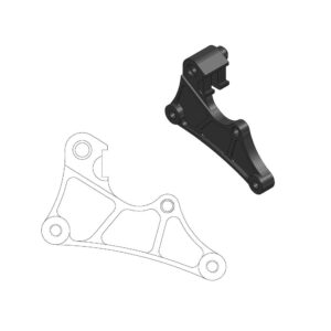 Moto-master Supermoto Street Rotor Adapterbeslag Kawasaki 2006-2024