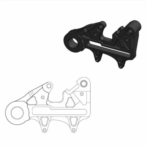 Moto-master MX/Offroad adapterbeslag KTM 2023-...