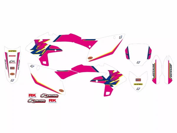 Blackbird Racing grafiksæt Retro Yamaha YZ450F 2023-...