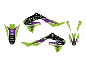 Blackbird Racing Dream 5 grafiksæt Kawasaki KX 450 4T 2019-2024