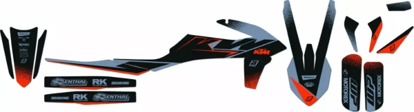 Blackbird Racing grafiksæt KTM 2019-2023 - Image 2
