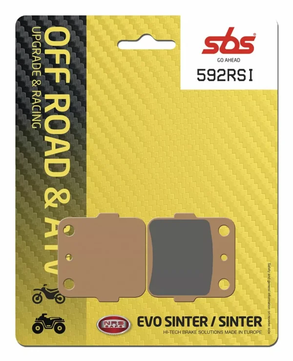 Sbs RSI bremseklodser Yamaha YZ65/YZ85 1987-...