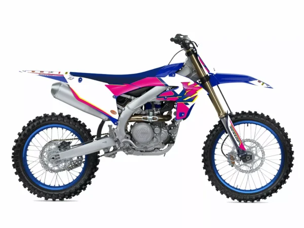 Blackbird Racing grafiksæt Retro med sædebetræk Yamaha YZ450F 2023-... - Image 3