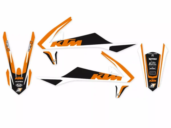 Blackbird Racing grafik-sæt med sædebetræk KTM 2018-2023
