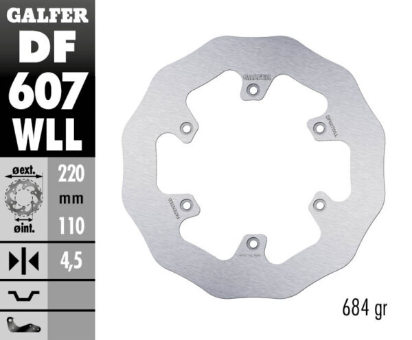Galfer Wave® bremseskive KTM 1978-... - Image 2