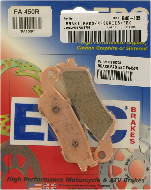 Ebc Long-Life Sintered "R" bremseklodser Yamaha 2006-2024 - Image 2