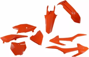 Ufo komplet karosserisæt i plast til udskiftning KTM 85 SX 2018-2024