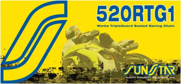 Sunstar Sprockets 520 RTG1 Drivkæde
