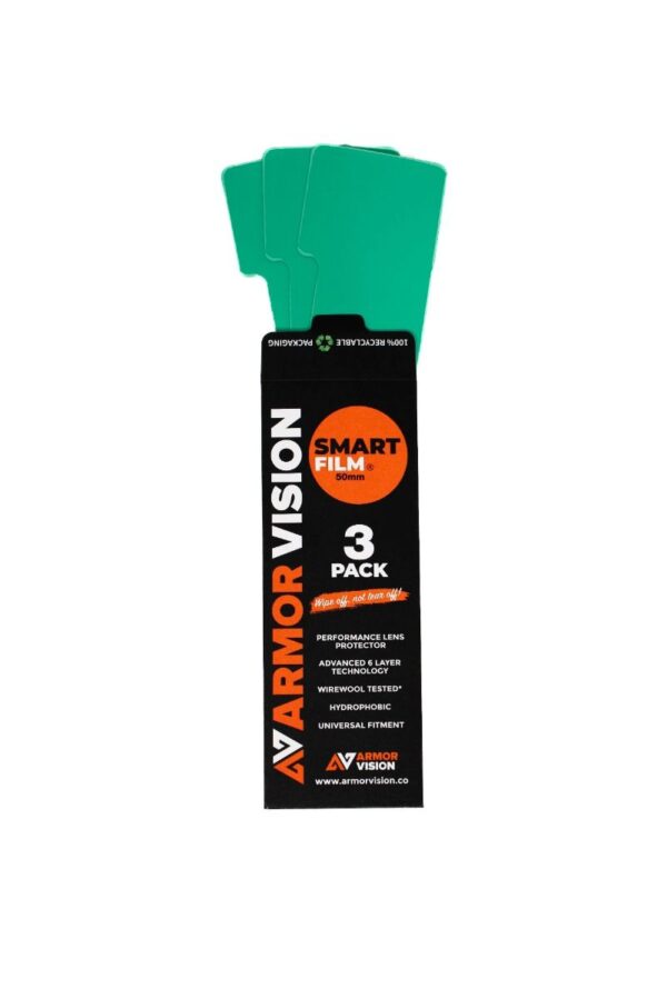 Armor Vision 62MM Smart Film Glasbeskyttelse - 3 stk