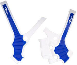 RTech rammebeskyttere YZ85 2022-... - Hvid/Blå