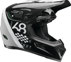 Thor Reflex Sport Riot MIPS hjelm - Sort/Hvid