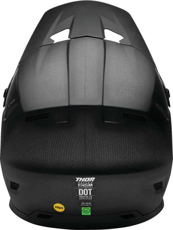 Thor Reflex Sport Carbon Stealth MIPS hjelm - Sort - Image 3