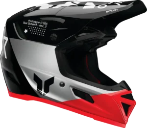 Thor Reflex Sport Strike MIPS hjelm - Sort/Rød
