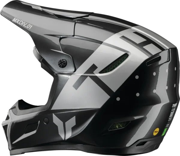 Thor Reflex Sport Rogue MIPS hjelm - Charcoal/Silver - Image 2