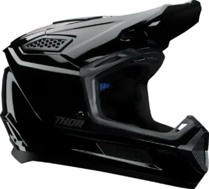 Thor Fleet Blackout hjelm - Blackout gloss