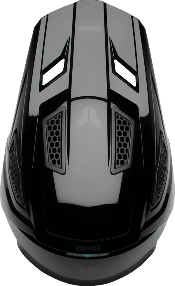 Thor Fleet Blackout hjelm - Blackout gloss - Image 4