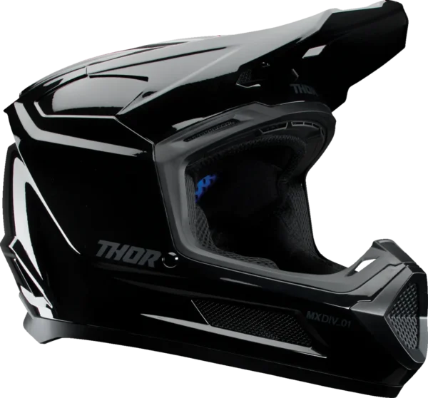Thor Youth Fleet Blackout hjelm - blank