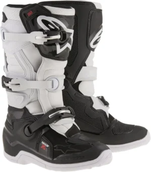 Alpinestars Youth Tech 7S støvler - Sort/Hvid