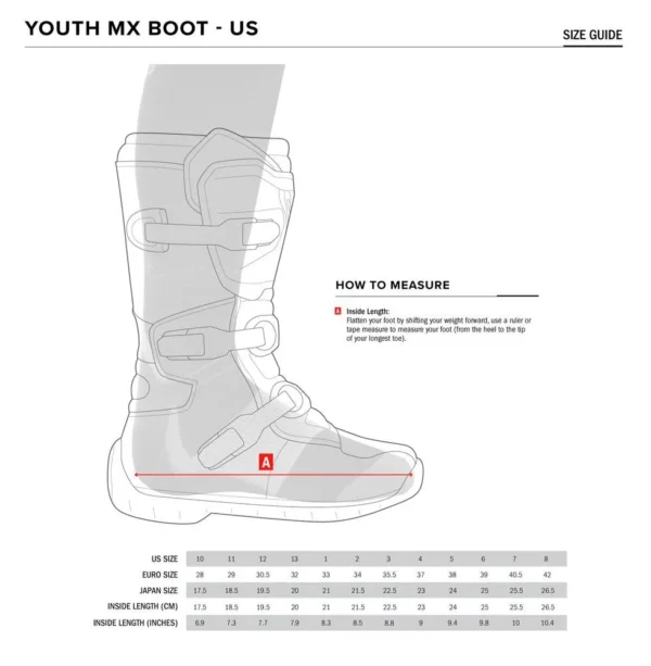 Alpinestars Youth Tech 7S støvler - Sort/Hvid - Image 2