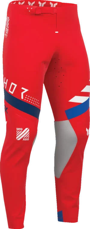 Thor Sportmode Synth bukser - Rød