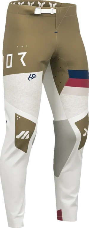 Thor Sportmode League bukser - Hvid/Kobber