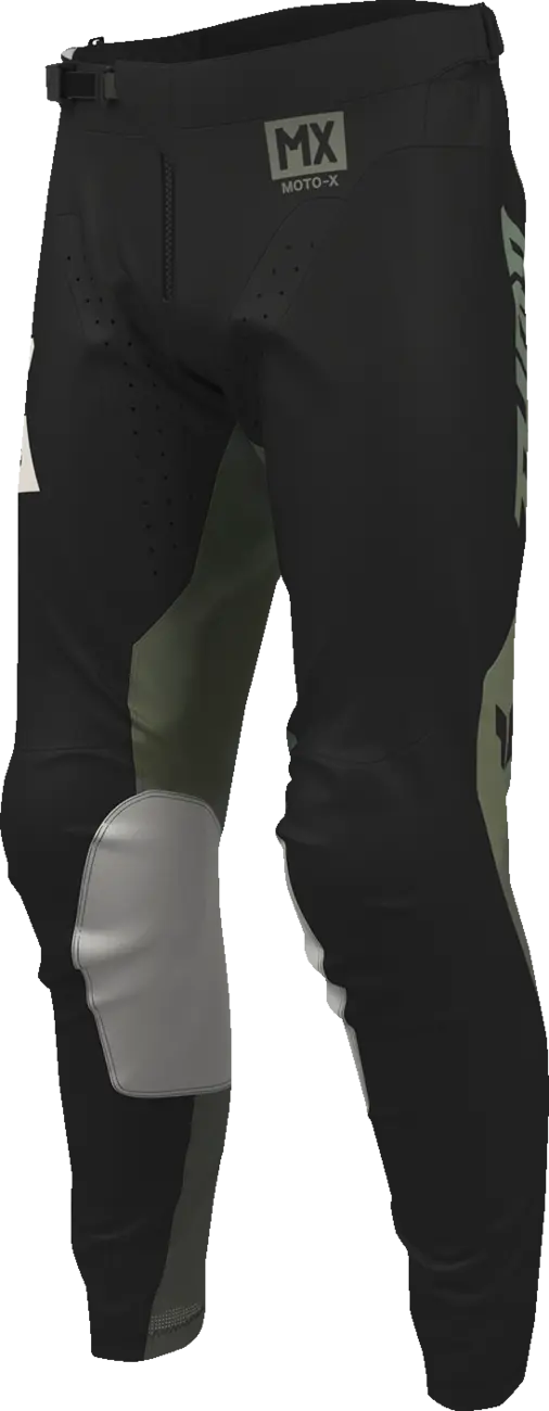 Thor Launchmode Bleach bukser - Sort/Cammo - Image 3