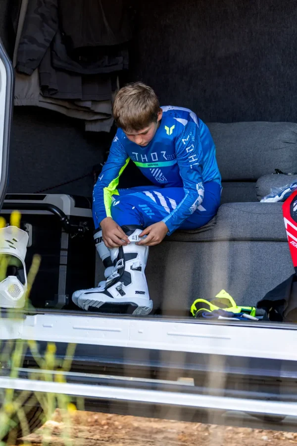 Thor Youth Sportmode Synth Pants - Blå - Image 3