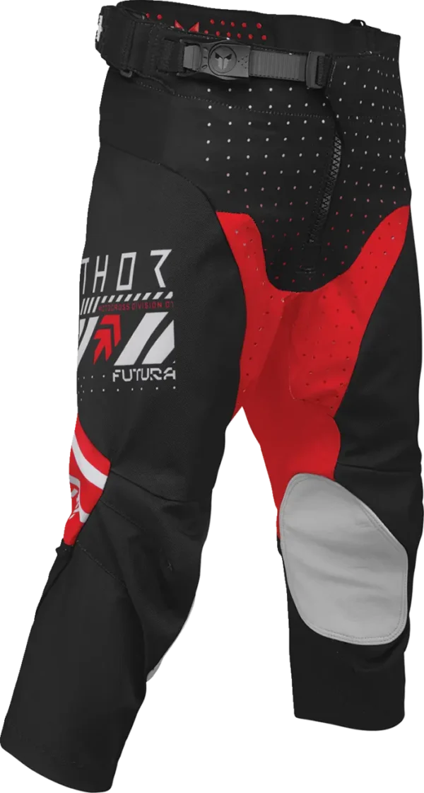 Thor Youth Launchmode Futura bukser - Sort/Rød - Image 3