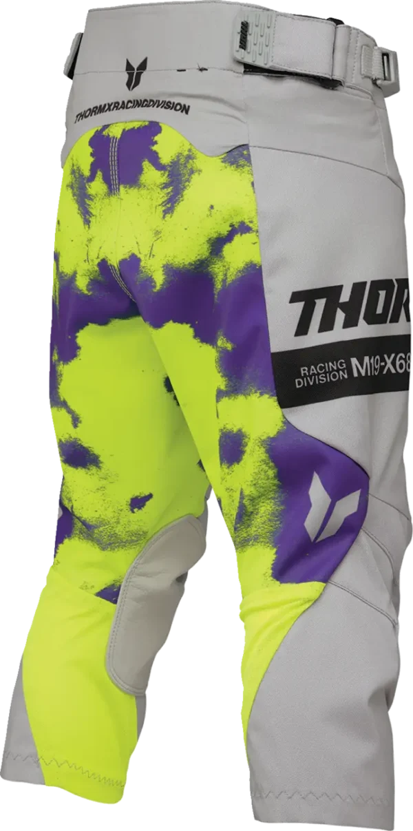 Thor Youth Launchmode Bleach Pants - Grå/Acid - Image 4