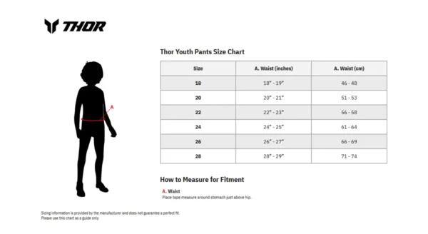 Thor Youth Launchmode Bleach Pants - Grå/Acid - Image 5