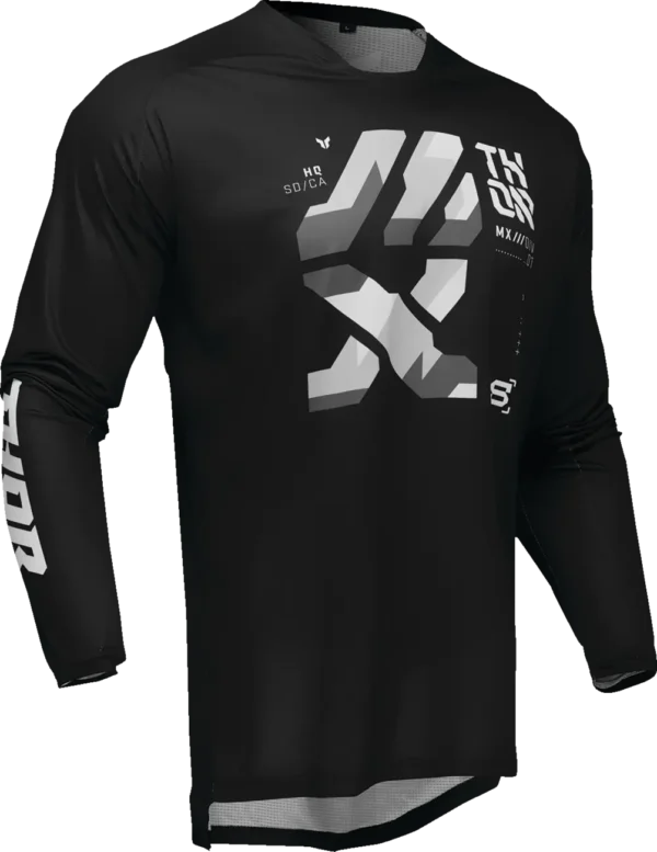 Thor Launchmode Brave Jersey - Sort/Grå - Image 4