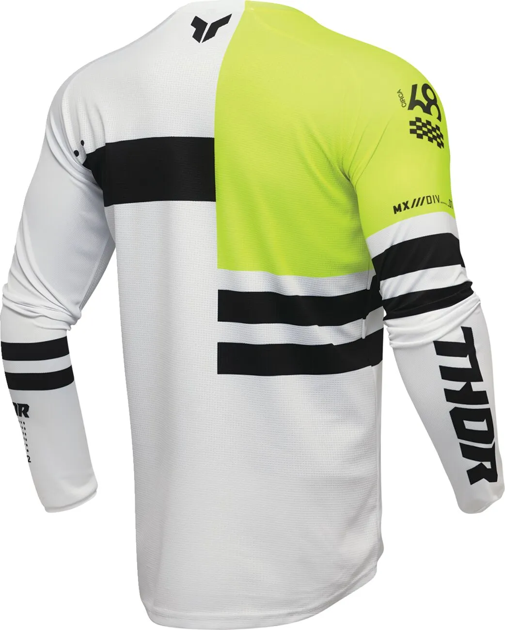 Thor Launchmode Dozer Jersey - Acid/Black - Image 2