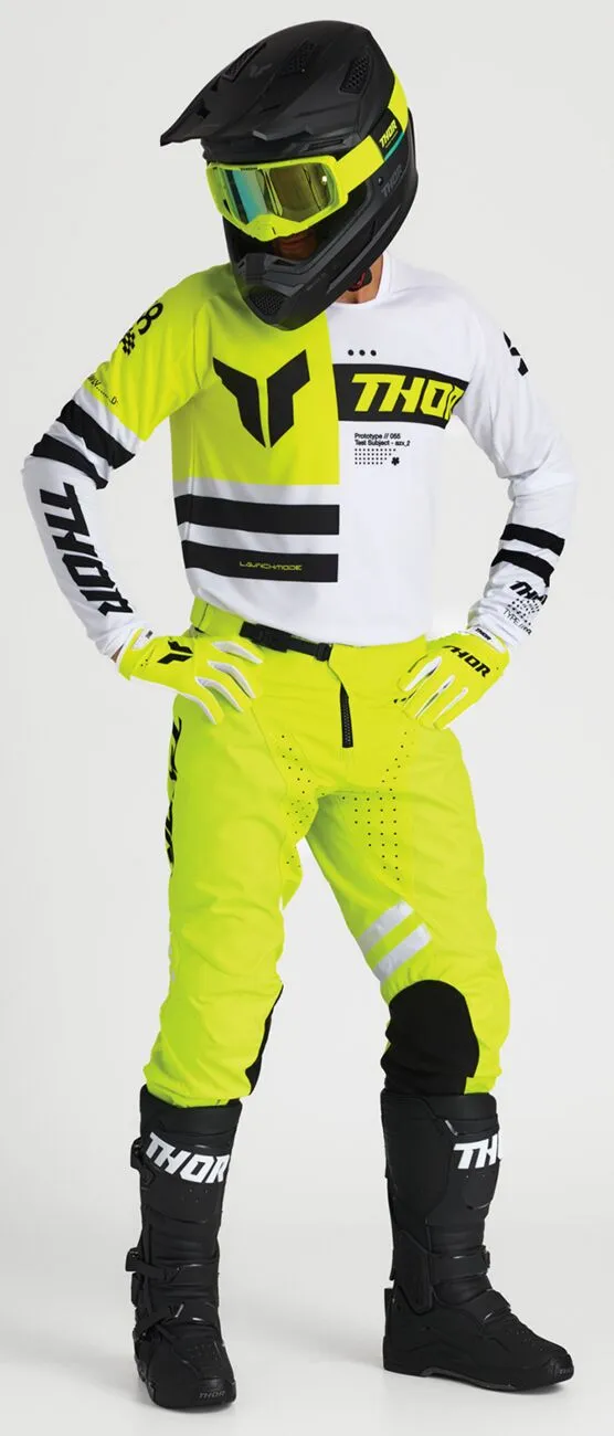 Thor Launchmode Dozer Jersey - Acid/Black - Image 3