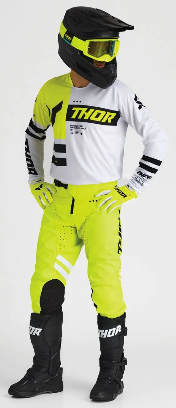 Thor Launchmode Dozer Jersey - Acid/Black - Image 4