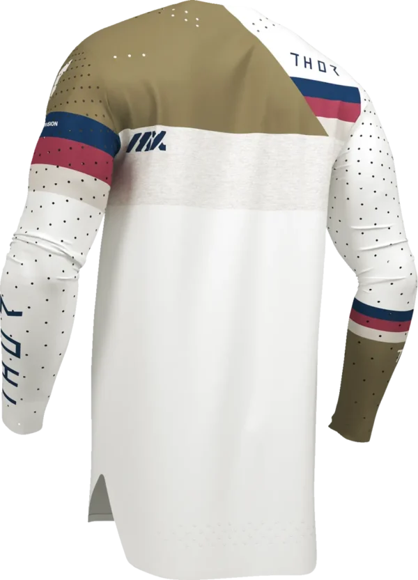 Thor Sportmode League Jersey - Hvid/Kobber - Image 3