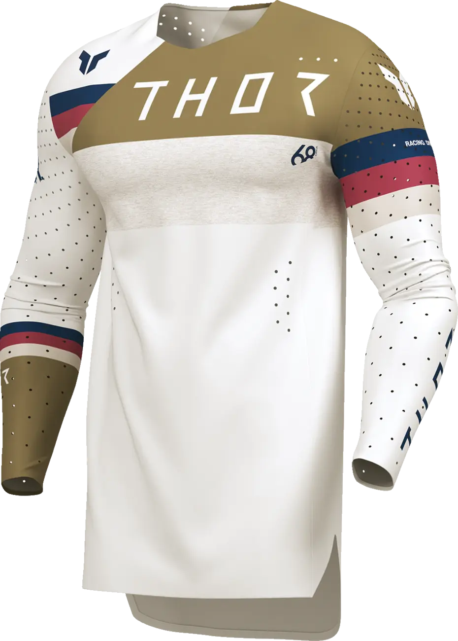 Thor Sportmode League Jersey - Hvid/Kobber - Image 4
