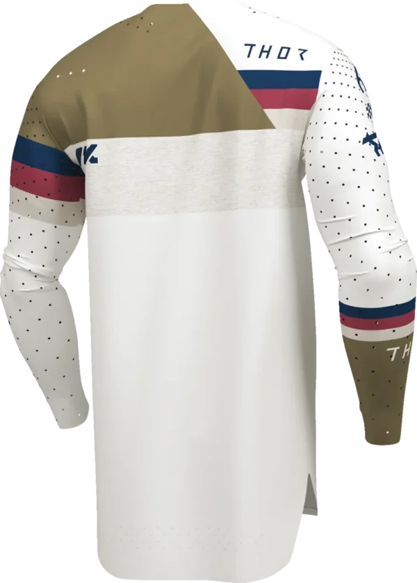 Thor Sportmode League Jersey - Hvid/Kobber - Image 5