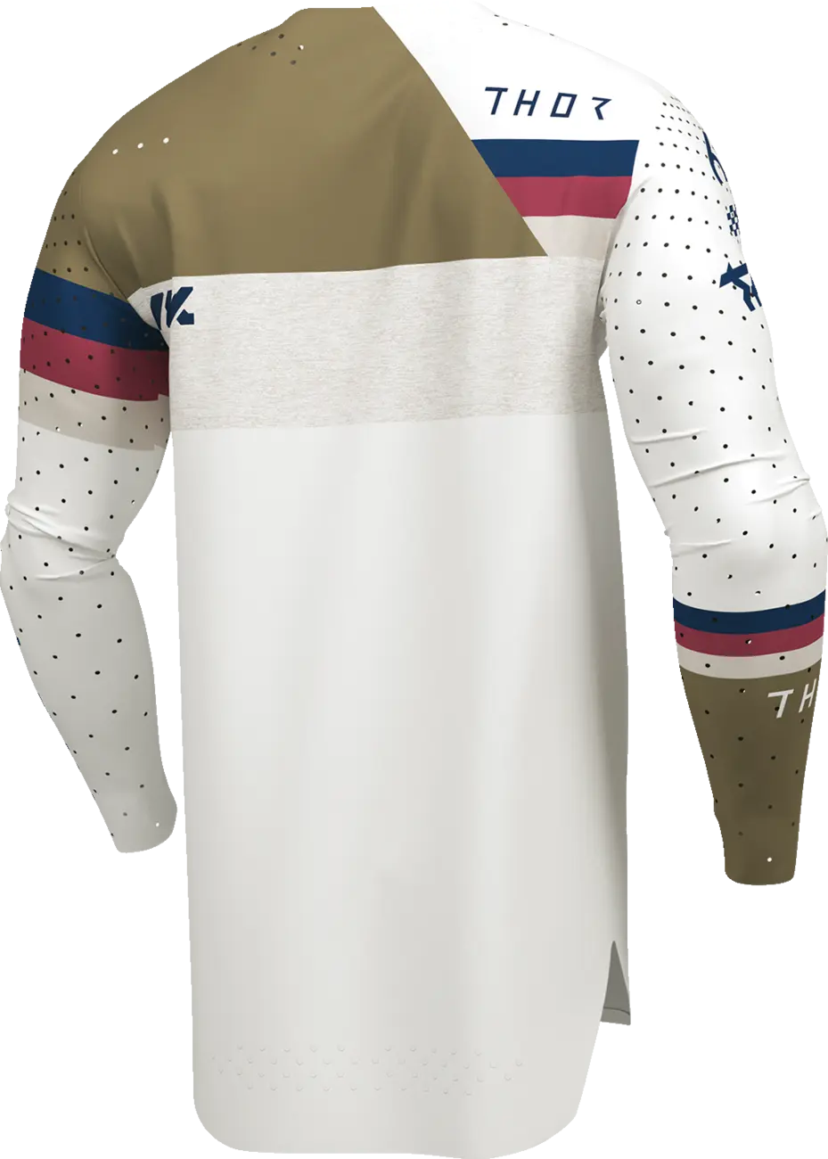 Thor Sportmode League Jersey - Hvid/Kobber - Image 5