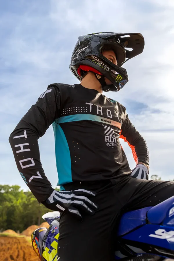 Thor Sportmode Synth Jersey - Sort - Image 3