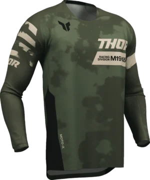 Thor Launchmode Bleach Jersey - Sort/Cammo