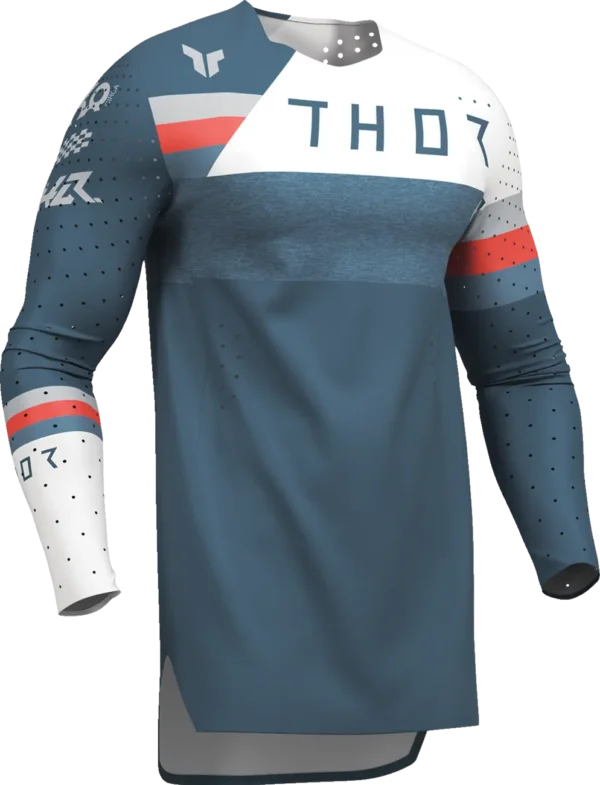 Thor Sportmode League Jersey - Blå/Hvid