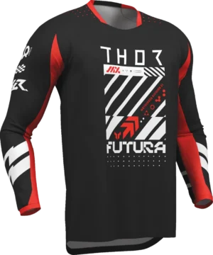 Thor Launchmode Futura Jersey - Sort/Rød