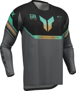 Thor Launchmode Air Raptor Jersey - Sort/Charcoal