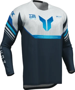 Thor Launchmode Air Raptor Jersey - Midnight/Gray